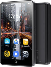 80GB MP3 Player Bluetooth WiFi 4" IPS Touchscreen FM Black