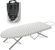 Foldable Tabletop Ironing Board Non-Slip Compact Travel Space Saving 77x32cm