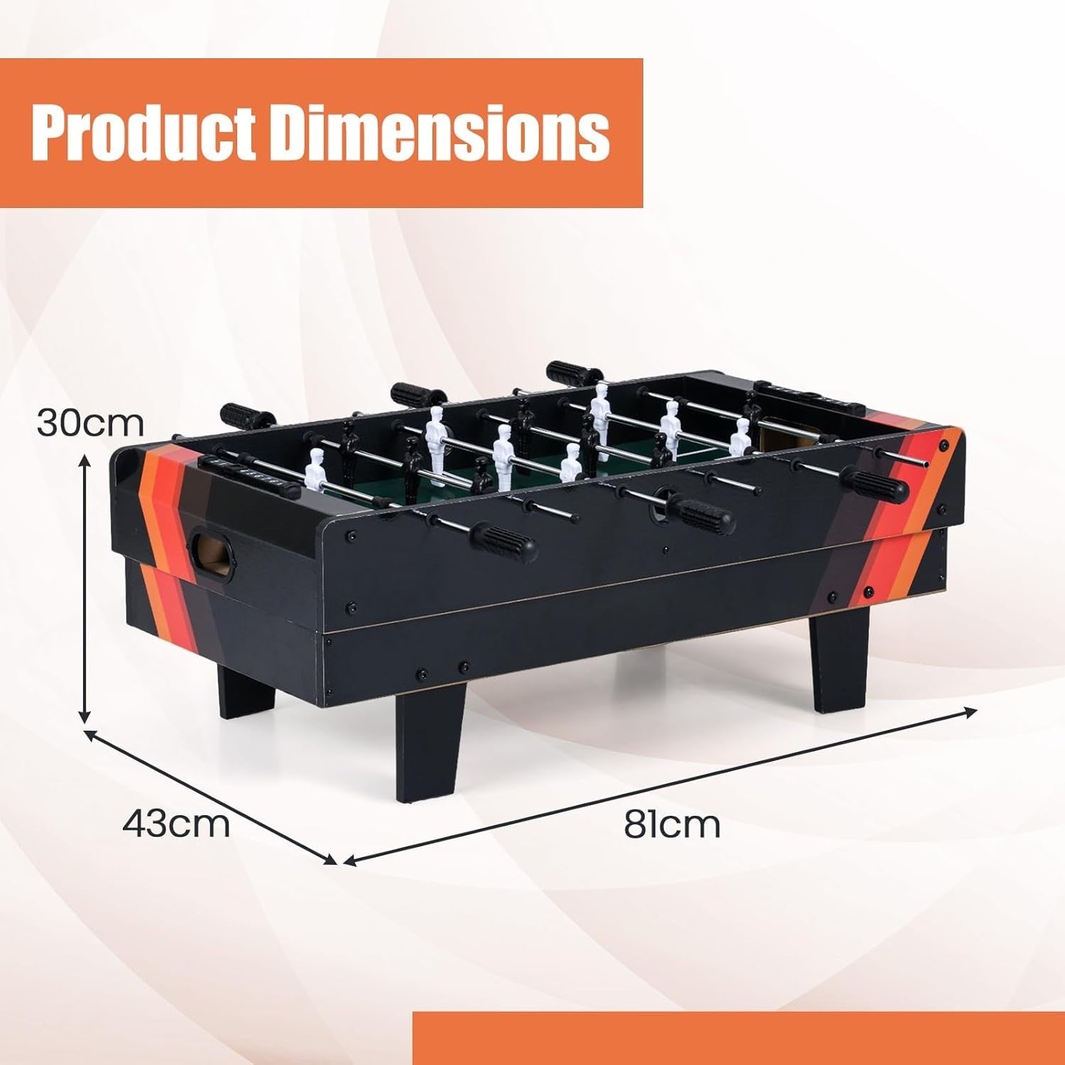 4 in 1 Combo Games Table Foosball Air Hockey Pool Ping Pong