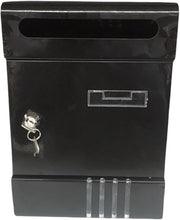 Locking Wall Mailbox Waterproof Metal Post Box with Key – Heavy Duty & Secure