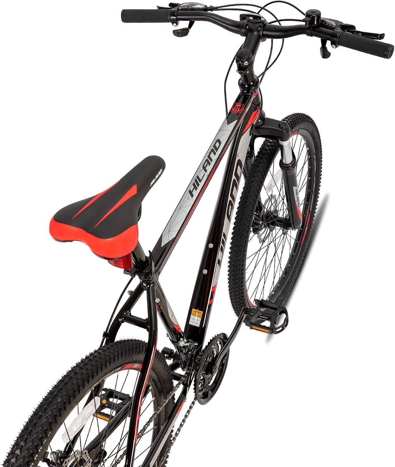 26” Mountain Bike 21-Speed Aluminum Frame Disc Brake MTB for Adults