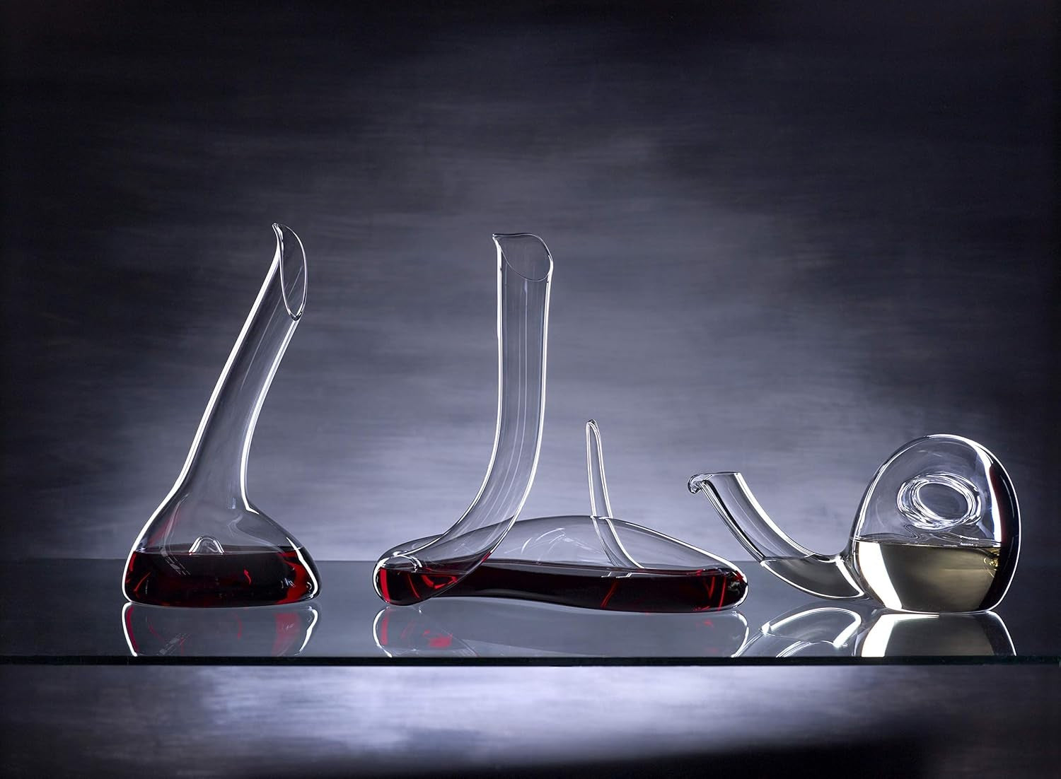 Luxury Crystal Horse Wine Decanter 625ml Handmade Mouth-Blown Aerator Gift