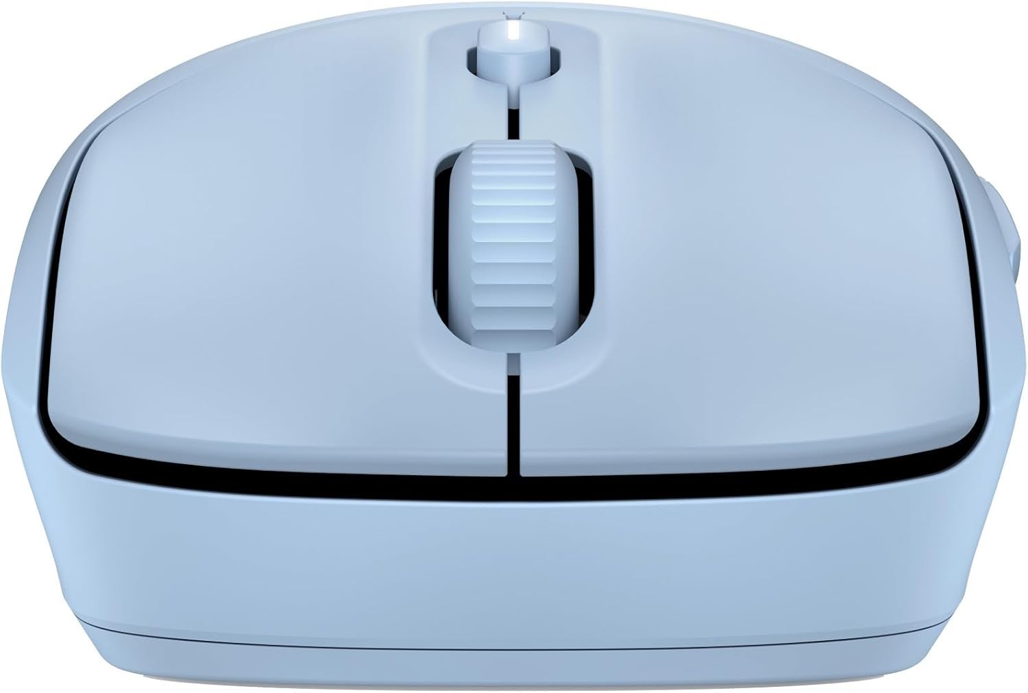 Blue Quiet Wireless Mouse Dual Bluetooth 6000 DPI Soft Touch Office Laptop