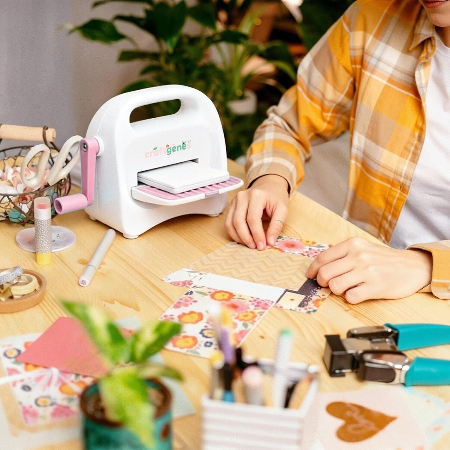 Mini Die Cutting Embossing Machine 8.5cm Starter Kit Card Craft DIY