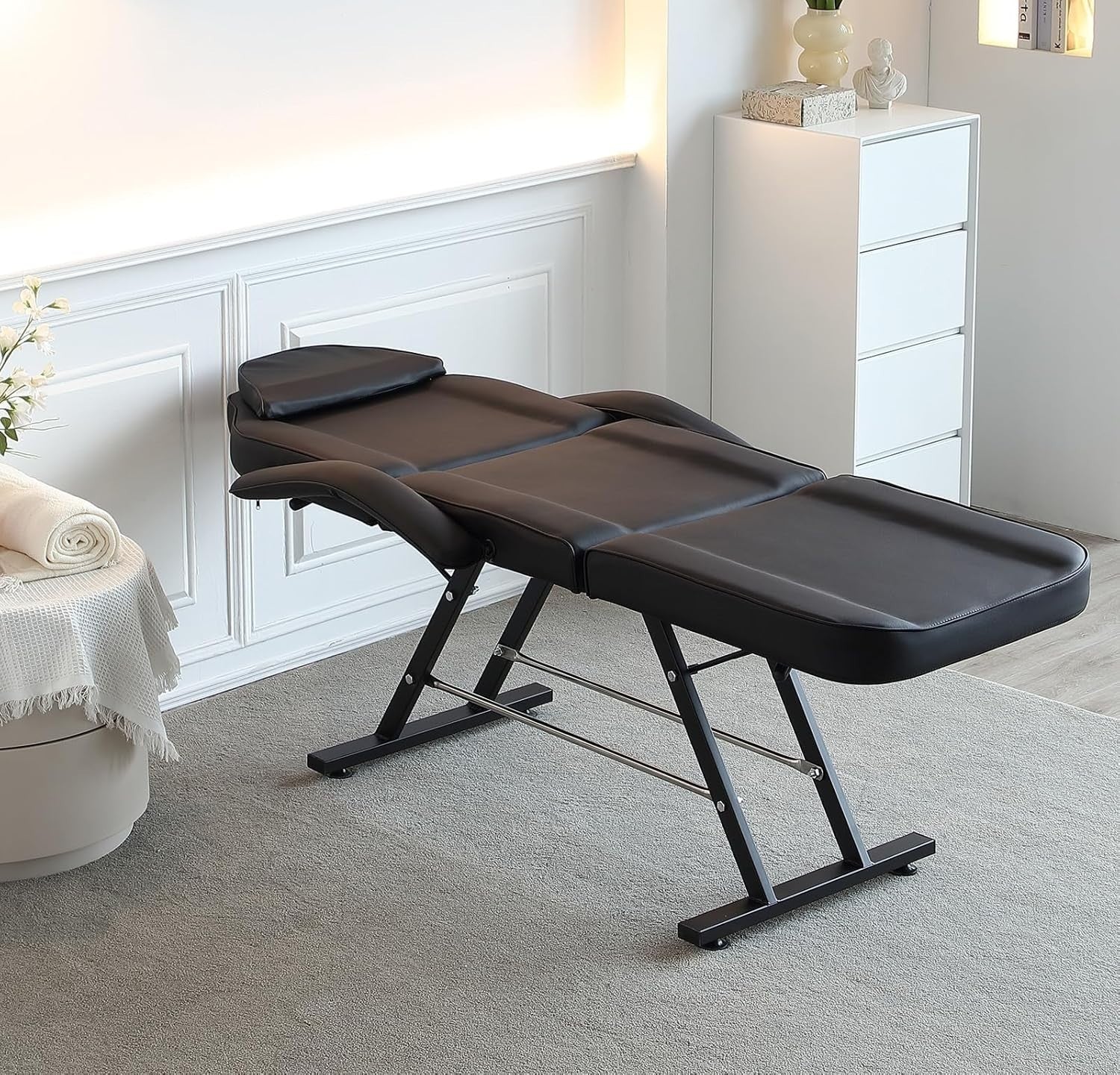 Portable Folding Massage Table Portable Spa Therapy Bed Adjustable Height