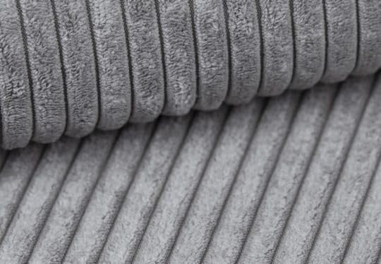 Corner Sofa Bed with Storage Grey L Shape 277x203cm 3 Seater
