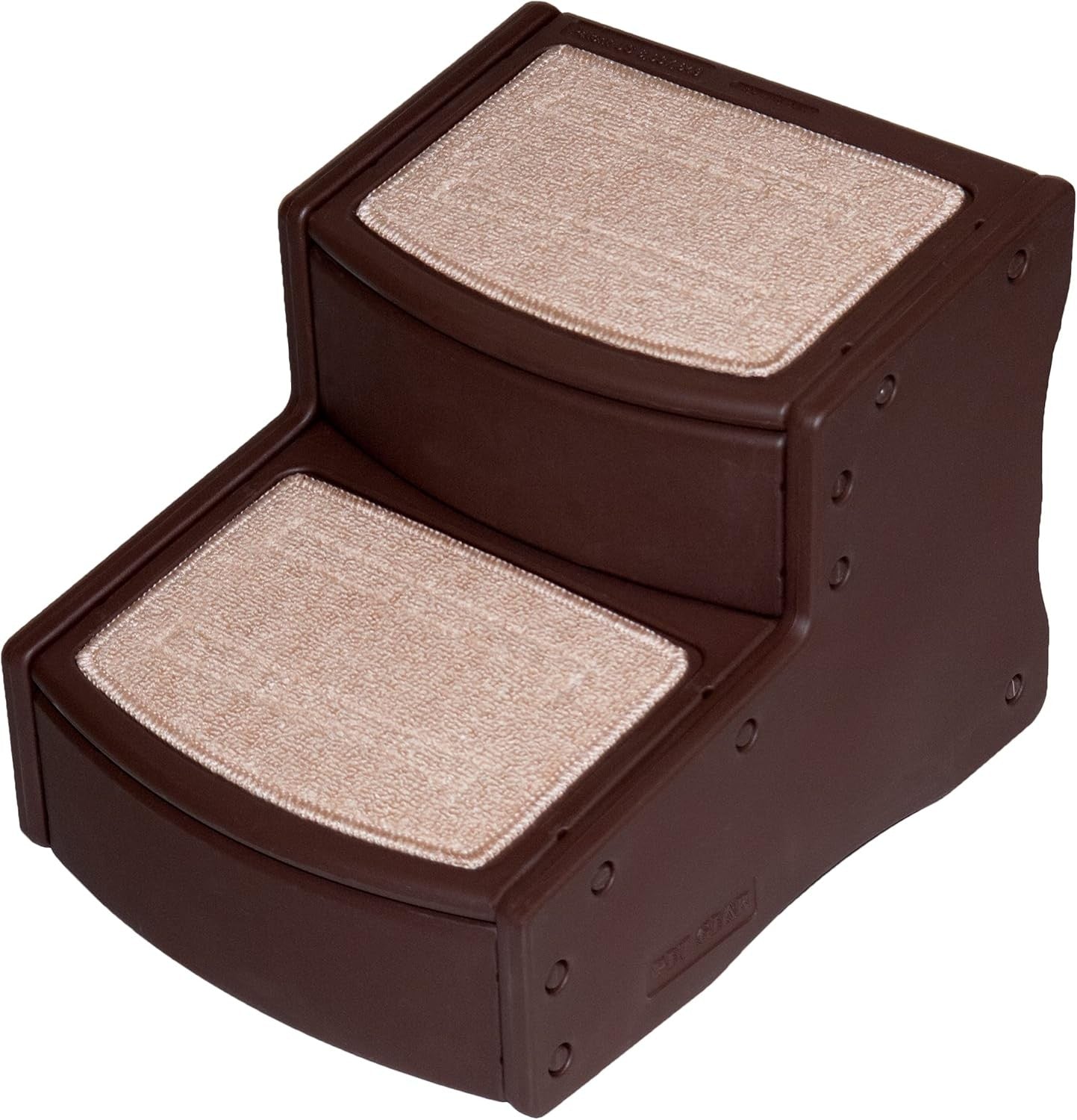 Pet Gear Easy Step II 2-Step Dog Cat Stairs Up to 75lbs Chocolate