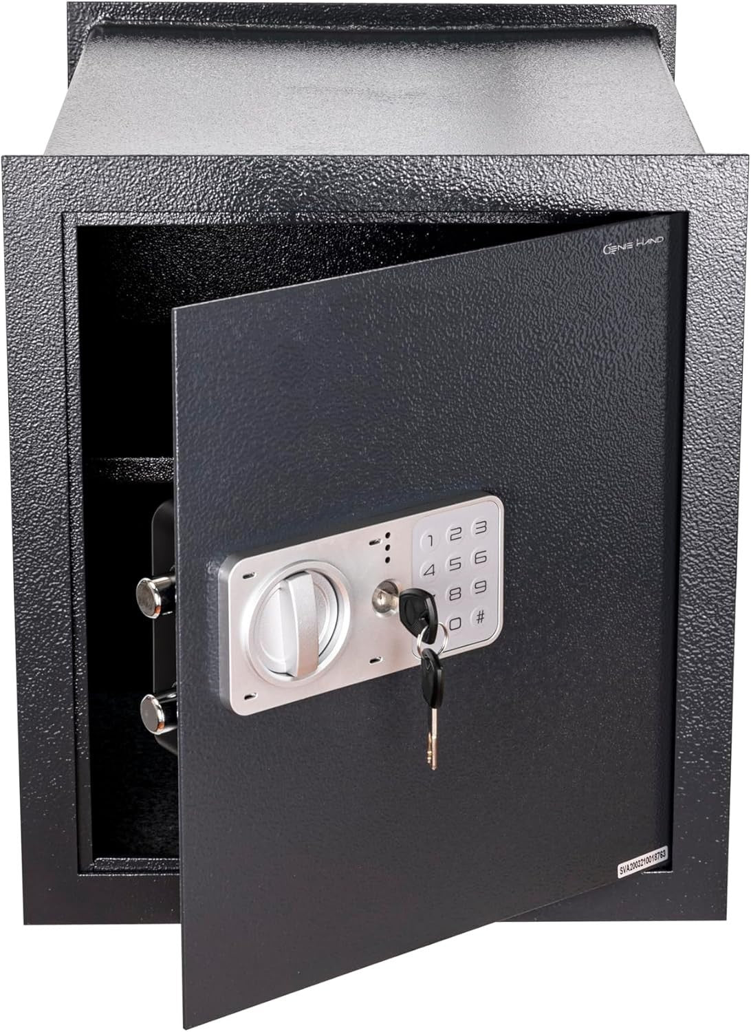 32L Electronic Wall Safe Digital Keypad Lock Security Cash Safe
