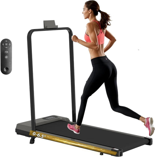 Under Desk Walking Treadmill 4% Incline 2.5HP Quiet Home Office Pad