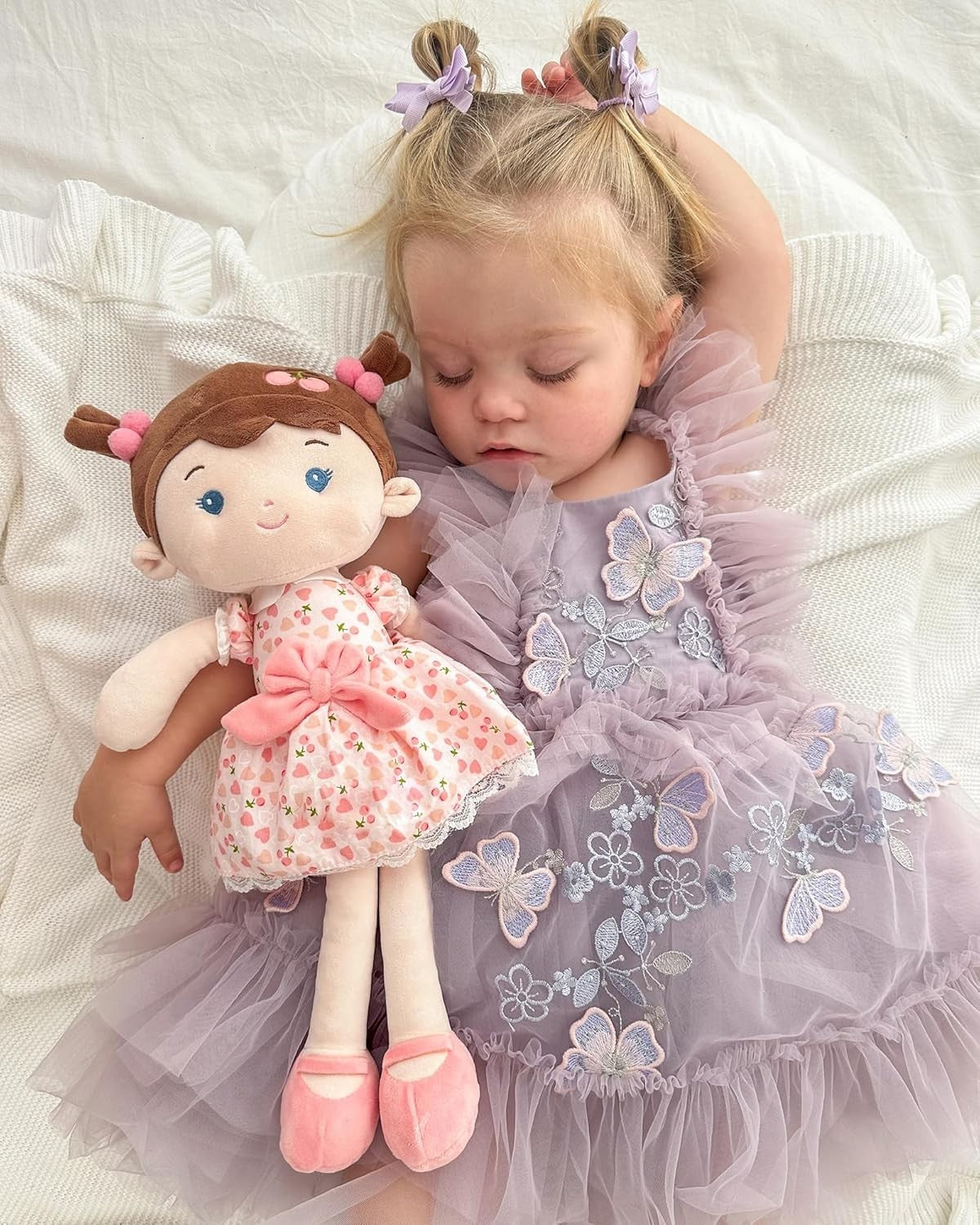 16” Soft Baby Doll Plush Rag Doll First Doll for Toddlers 1+ Gift