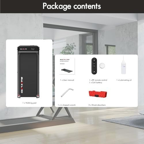Under Desk Treadmill 3.2HP 4% Incline Shock Absorbing Portable