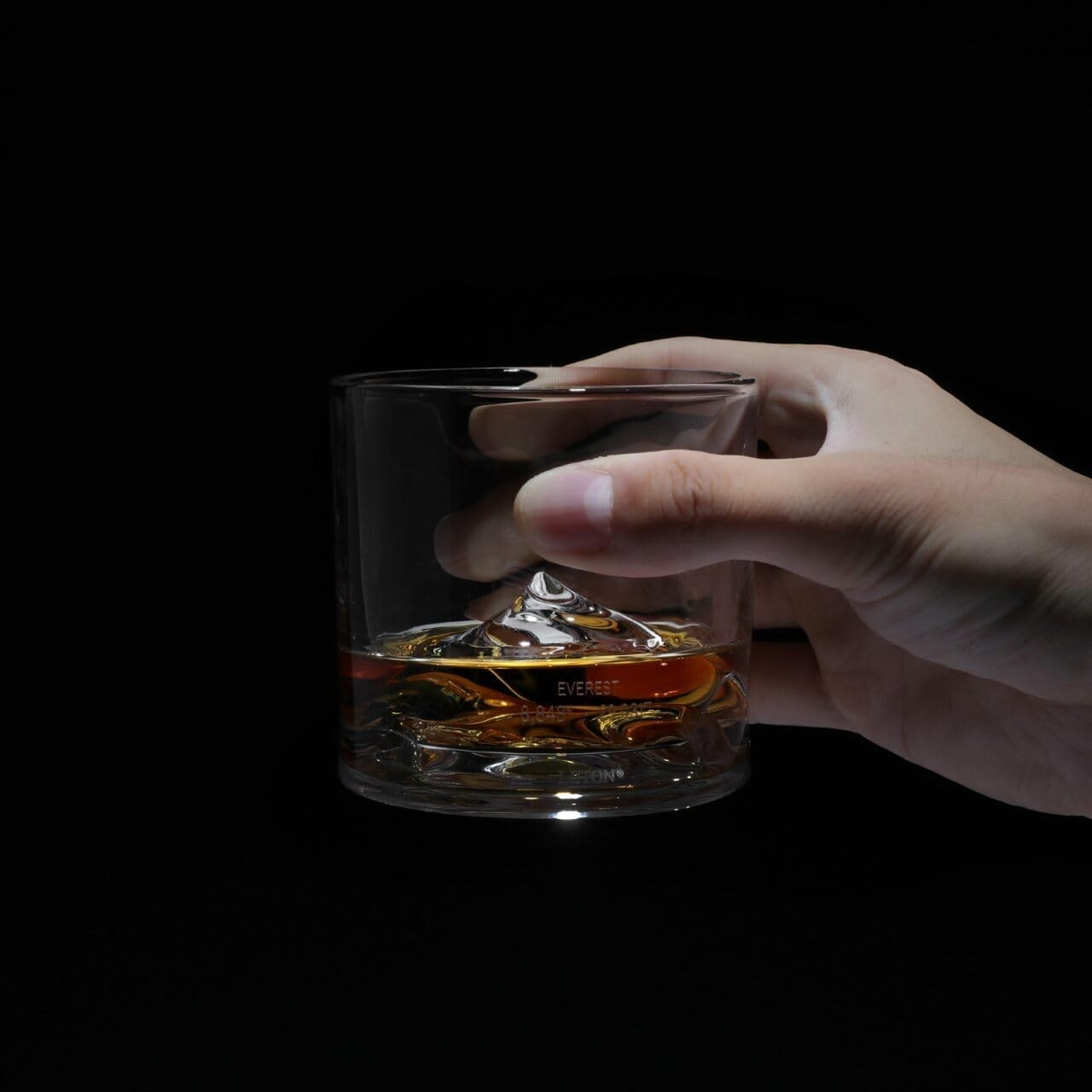 Everest Mountain Whiskey Glasses Set of 2 – 270ml Freeze-Chill Crystal Tumblers