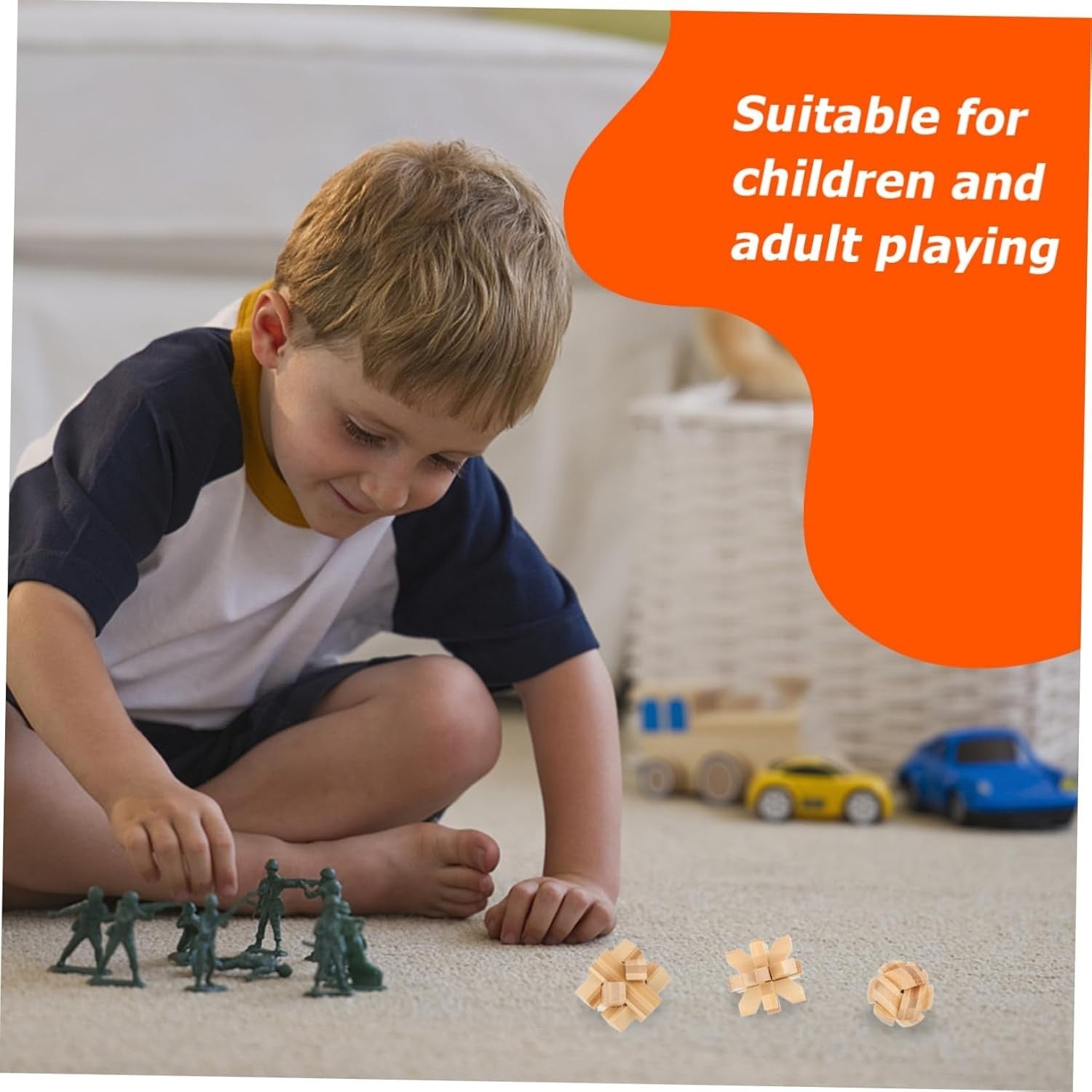 12PCS Metal Knot Puzzle Unlocking Brain Teaser Fidget Toy Set