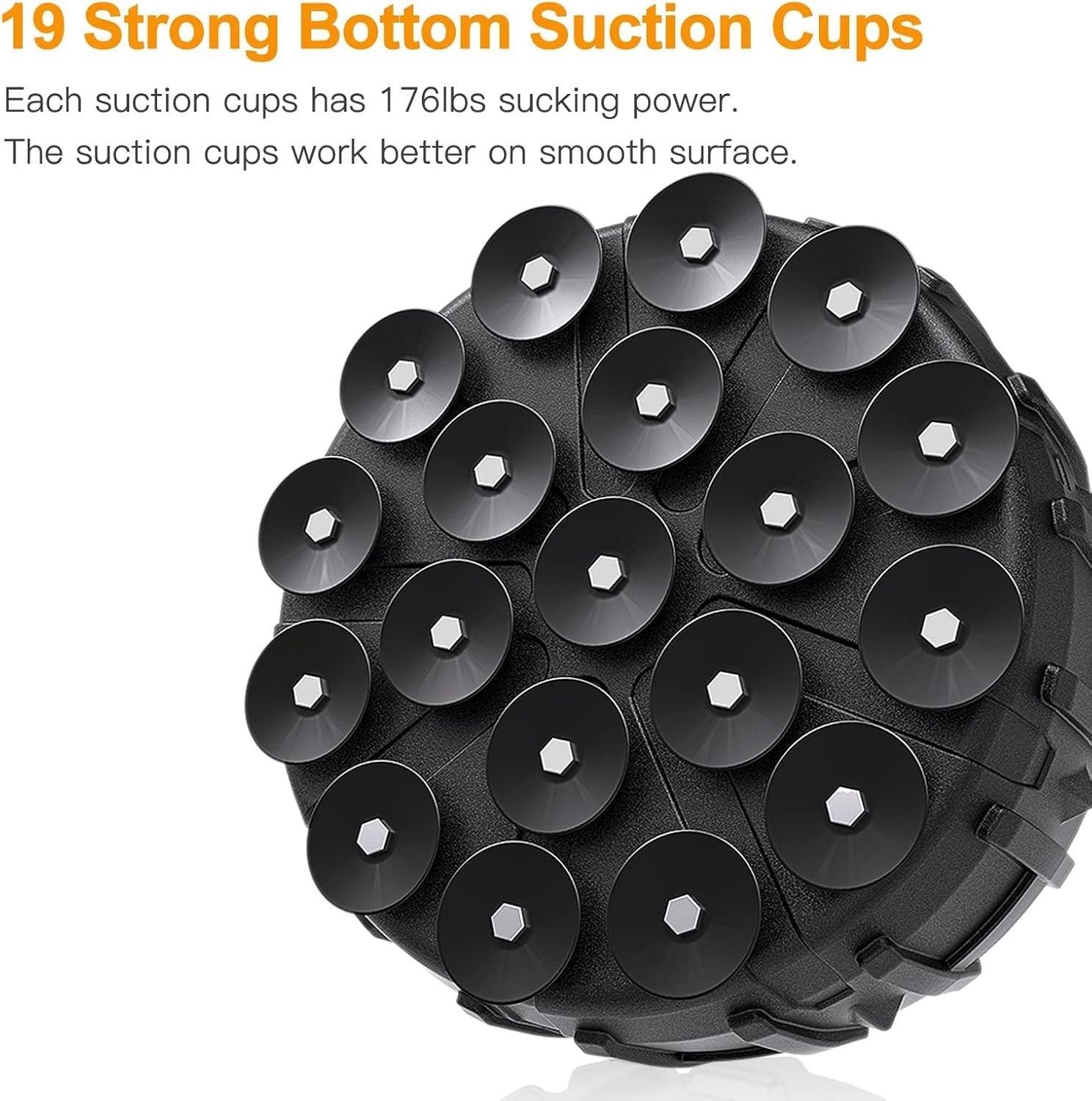 70in Standing Boxing Punch Bag Heavy Duty Suction Base MMA Trainer