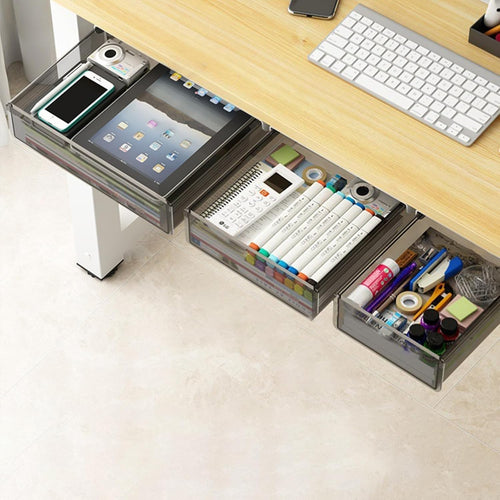Under Desk Drawer Organizer 3-Pack | Slide-Out Storage for Office & Home