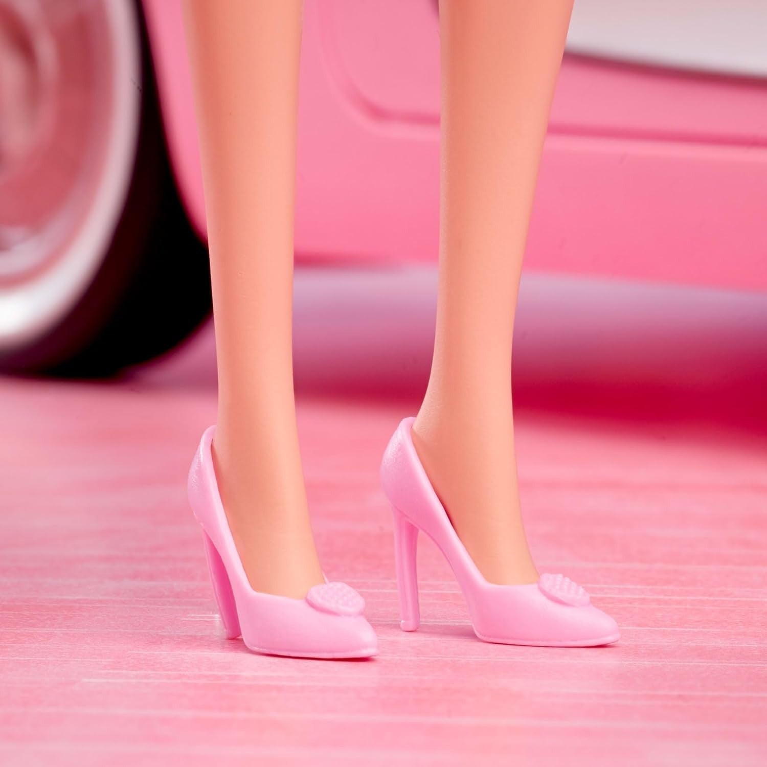 Movie Inspired Pink Tutu Fashion Doll Blonde Hair Jewelry
