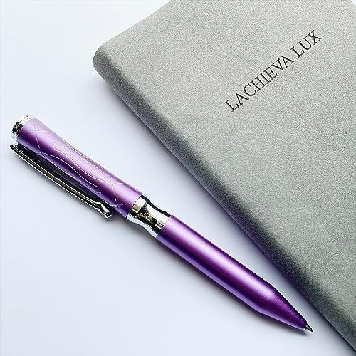 Purple Crystal Executive Ballpoint Pen Gift Box Set