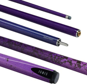 Ignis Carbon Fibre Snooker Pool Cue 57" 19oz 10mm Tip High Gloss