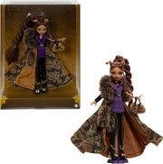 Fashion Werewolf Doll Collectible Faux Fur Coat Runway Outfit Display