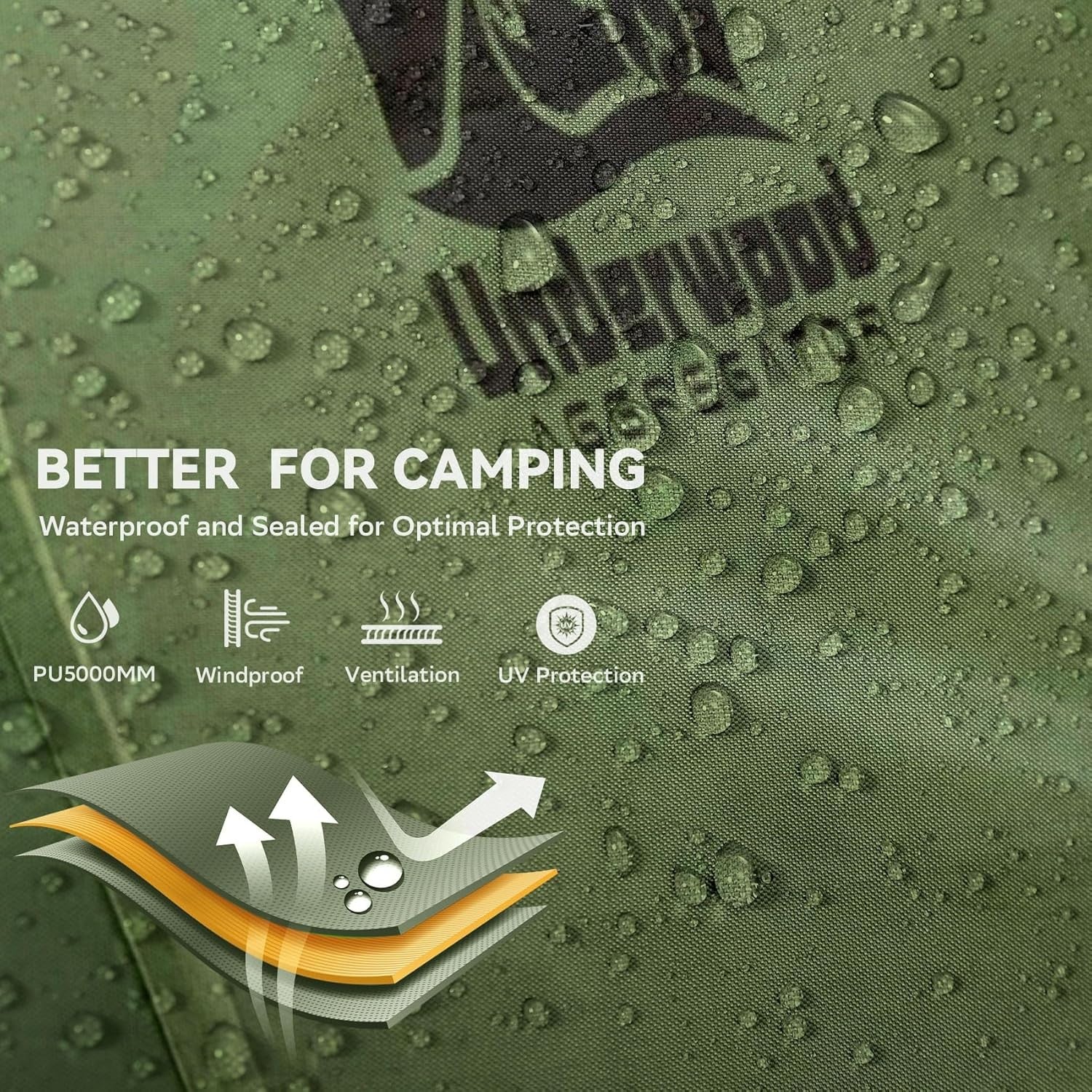 4 Man Camping Tent Lightweight Waterproof Dome 3 Season Hiking