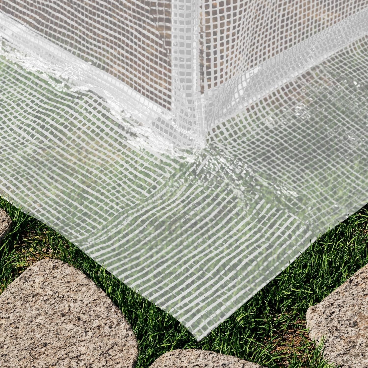 Large 4×6m Polytunnel Greenhouse with Windows | Heavy Duty Galvanised Steel