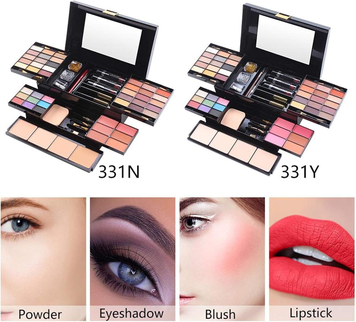 All In One Makeup Gift Set Xmas Kit Eyeshadow Lipstick