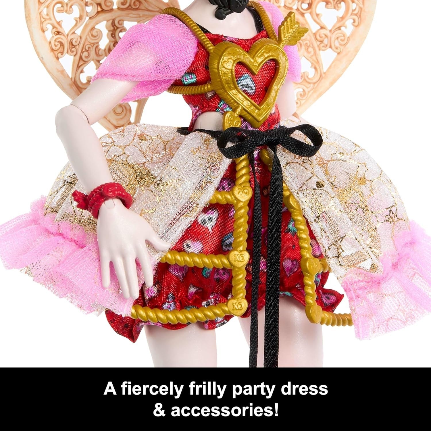 Scary Sweet Birthday Cupid Doll Party Outfit & Accessories