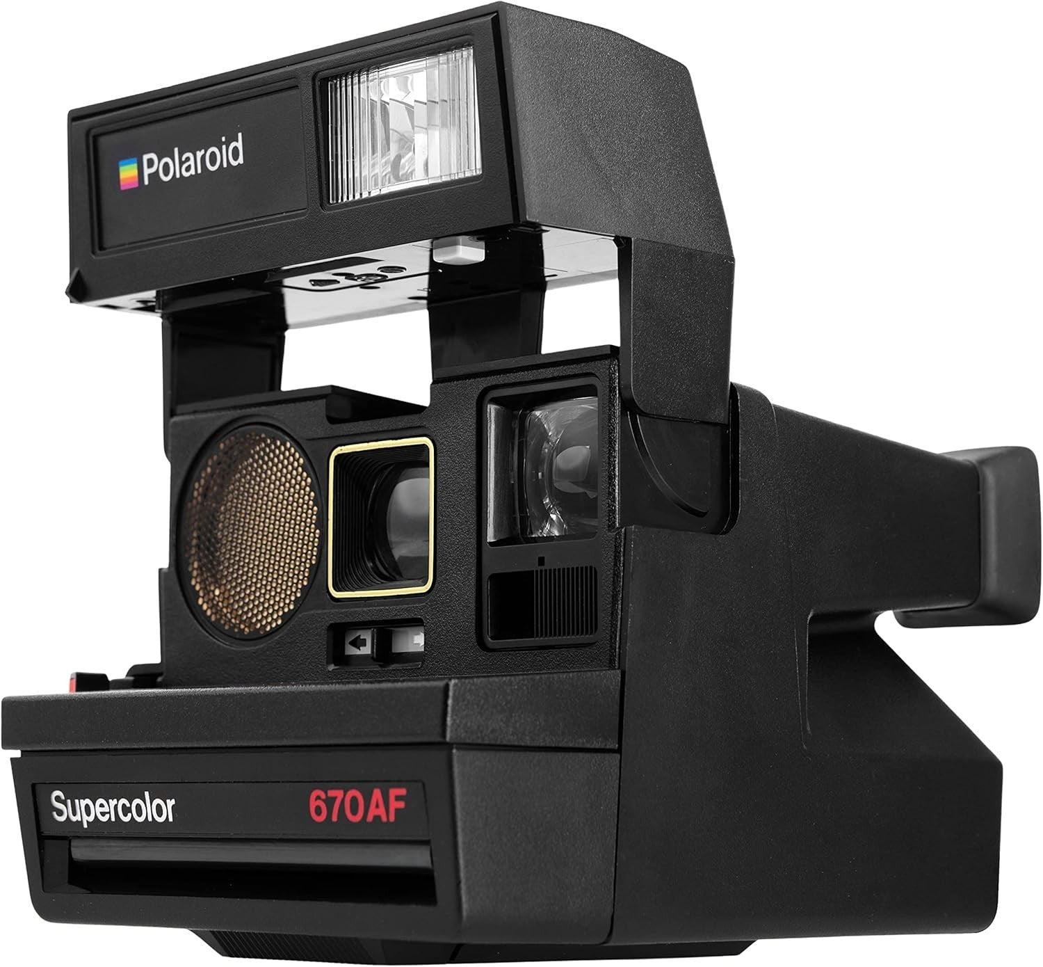 Vintage Instant Camera Autofocus Retro Film Camera Flash Bundle