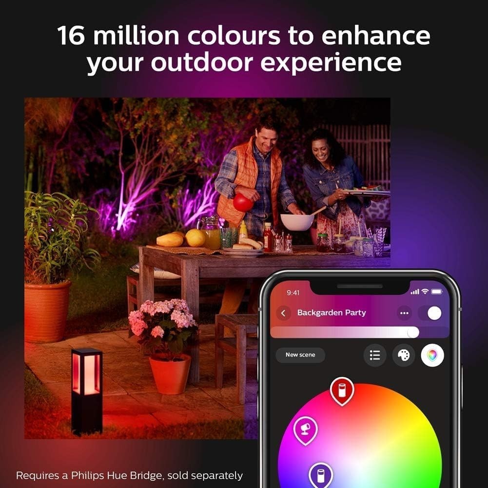 Econic Smart Garden Wall Light Up Lantern LED Outdoor Alexa