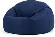 Bean Bag Waterproof Outdoor Chair Navy Blue – Garden, Patio, Floor Seat