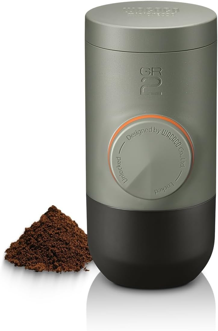 Portable Espresso Maker 18 Bar Manual Coffee Machine Travel Compact Lightweight
