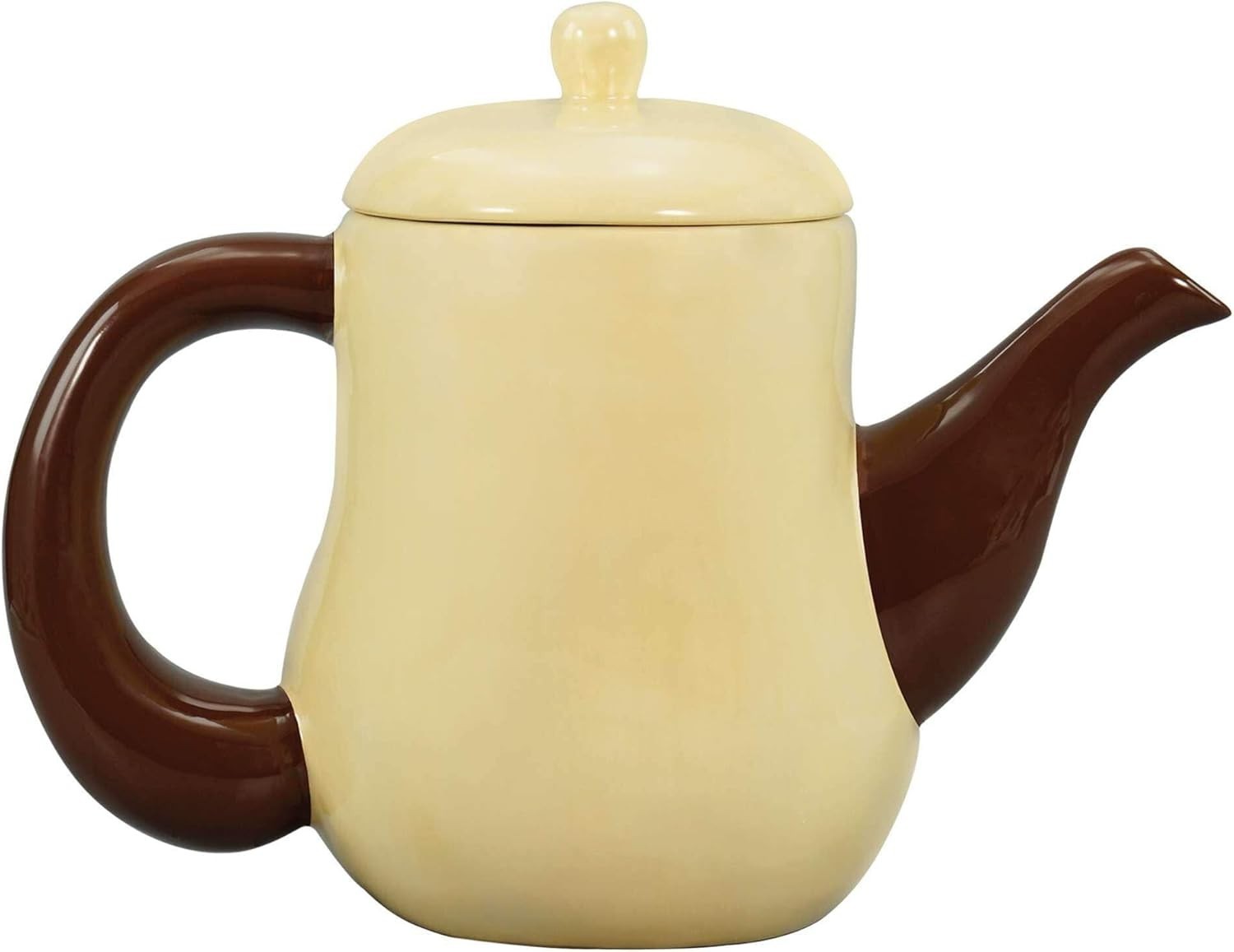 Novelty Heat Change Teapot Dog Shape Ceramic Tea Pot Collectible