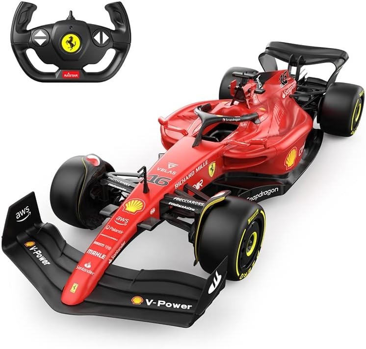 1:12 Ferrari F1-75 RC Car – Official 2.4GHz Remote Control Racing Model