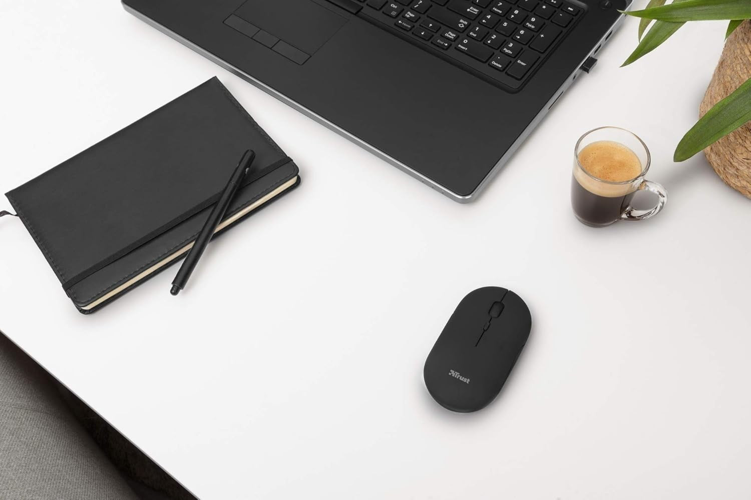 Rechargeable Wireless Mouse Bluetooth 2.4GHz Silent Slim