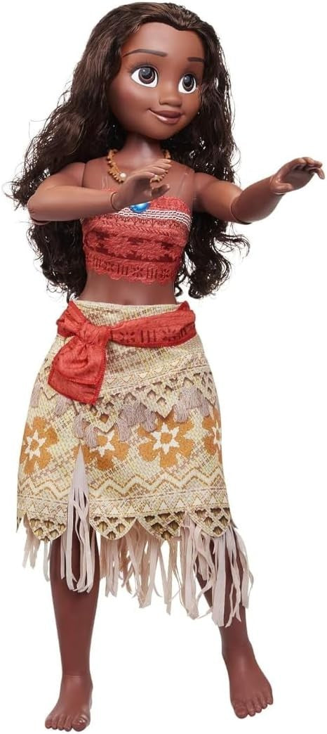 32in Princess Doll My Size Articulated Wavy Hair Necklace Gift