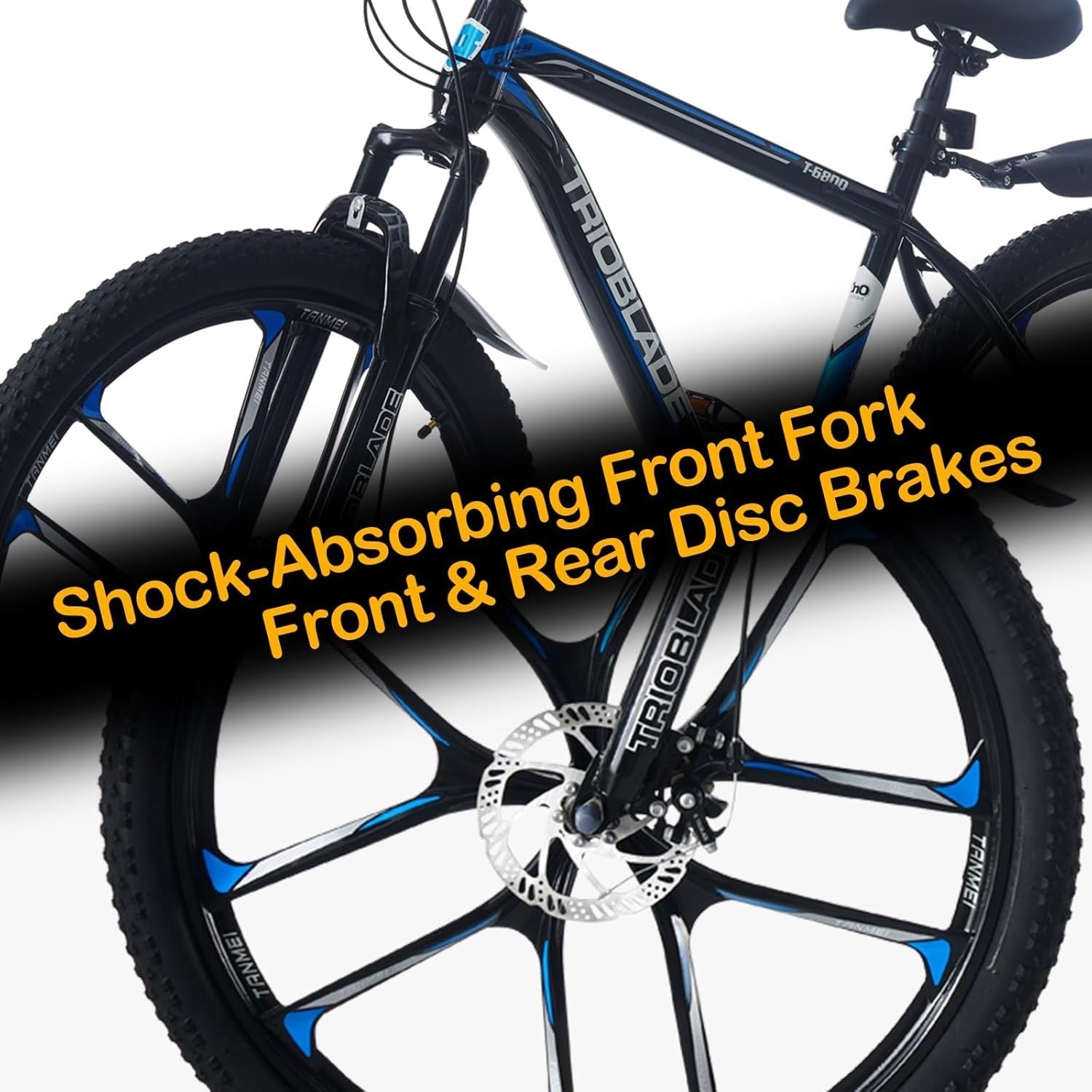 27.5" Mountain Bike 21-Speed Dual Suspension MTB Bicycle Off-Road Durable