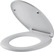 Oval Toilet Seat Soft Close Quick Release PP Top Fix Blind Hole Easy Install