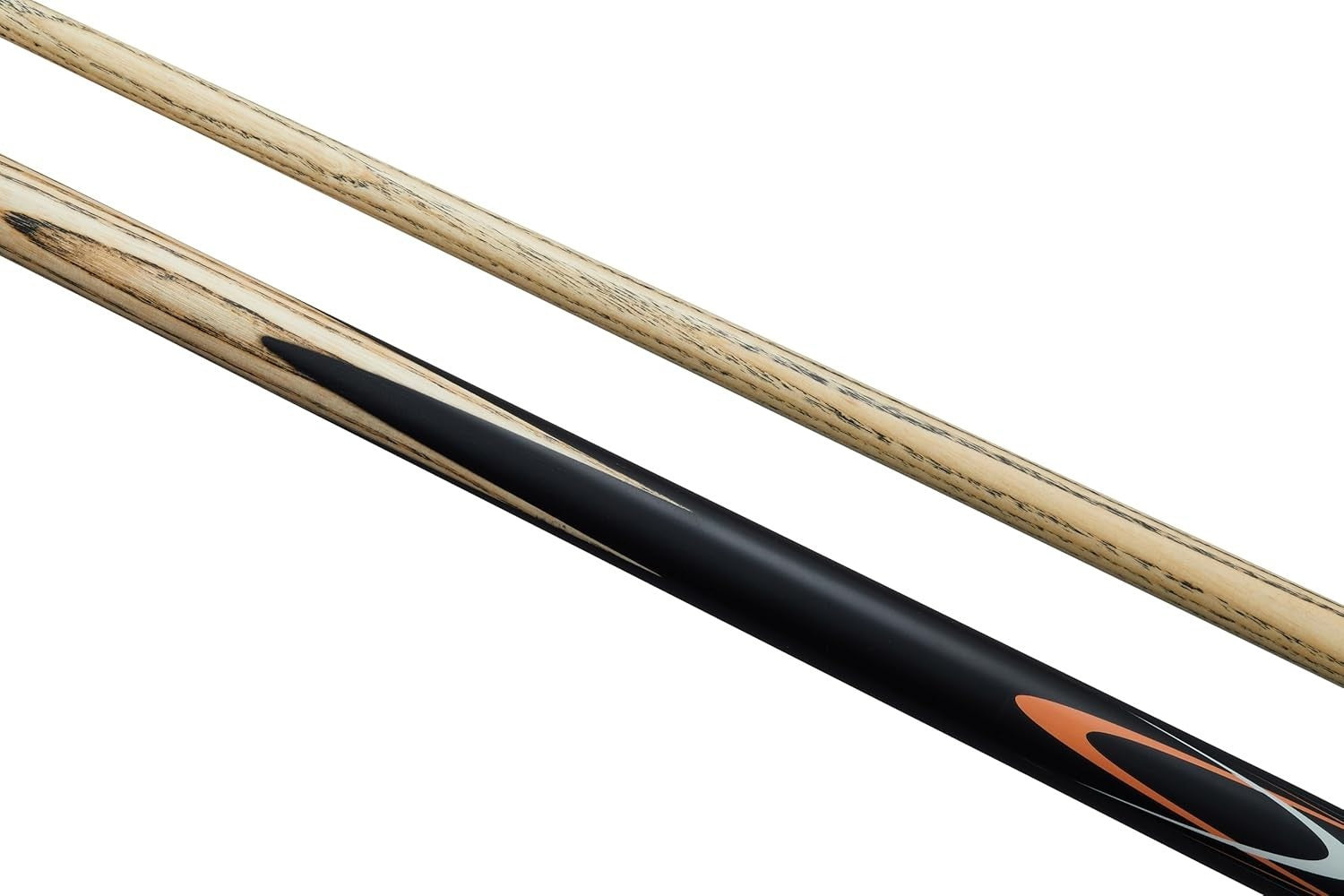 Full Size 57in Snooker Cue 2 Piece Ash Shaft Brass Joint 10mm
