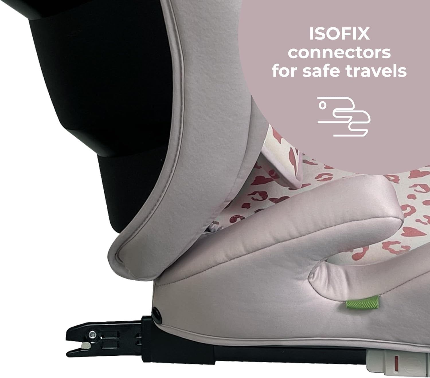 Highback Booster Car Seat ISOFIX Group 2/3 4–12Y Adjustable Headrest