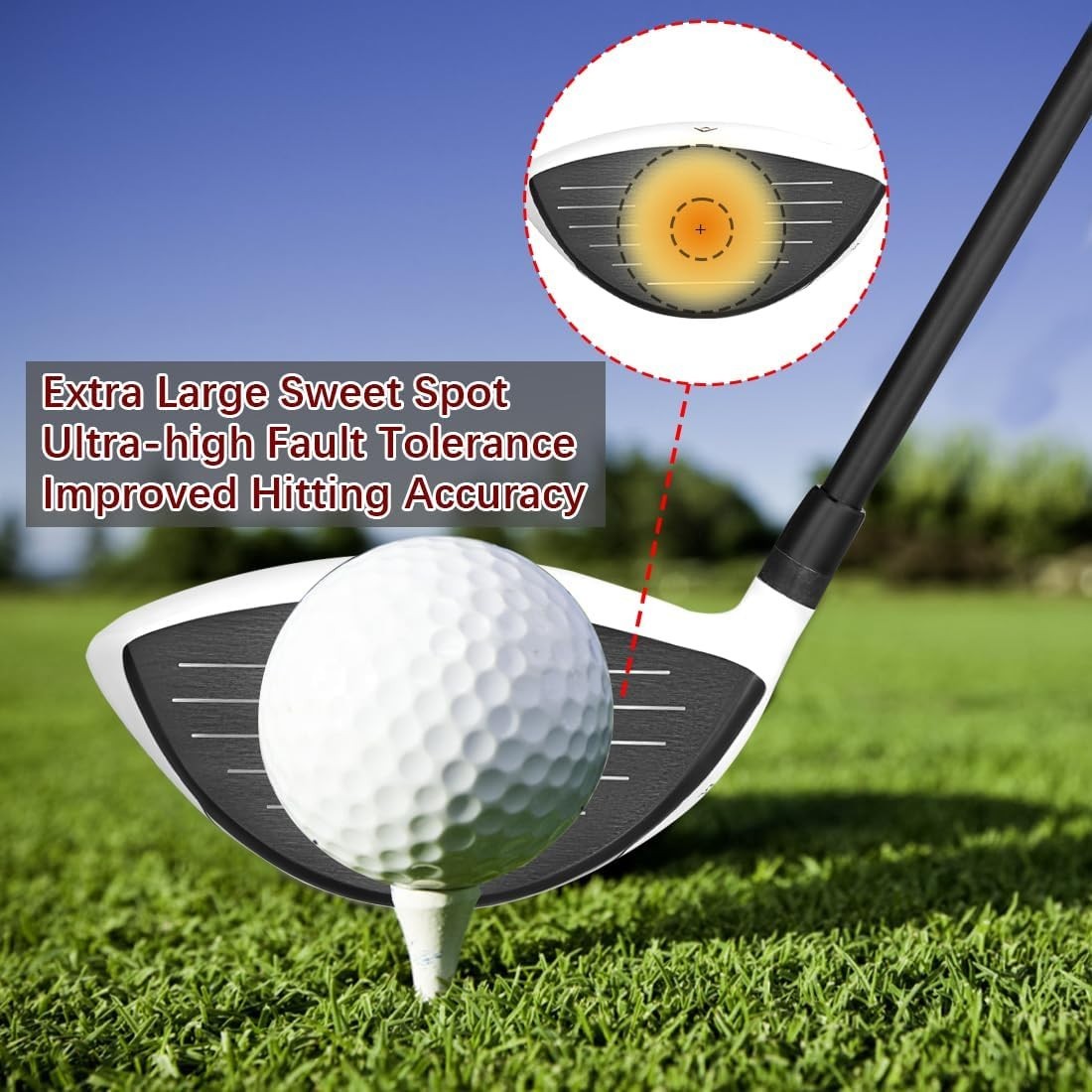 460cc Titanium Driver 10.5° Right Hand Graphite Regular Flex Distance