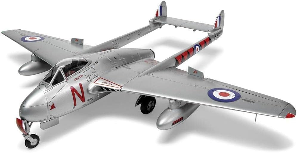 1:48 Jet Model Kit Set F3 Aircraft w/ Sprues Decals – Hobby Build Ready