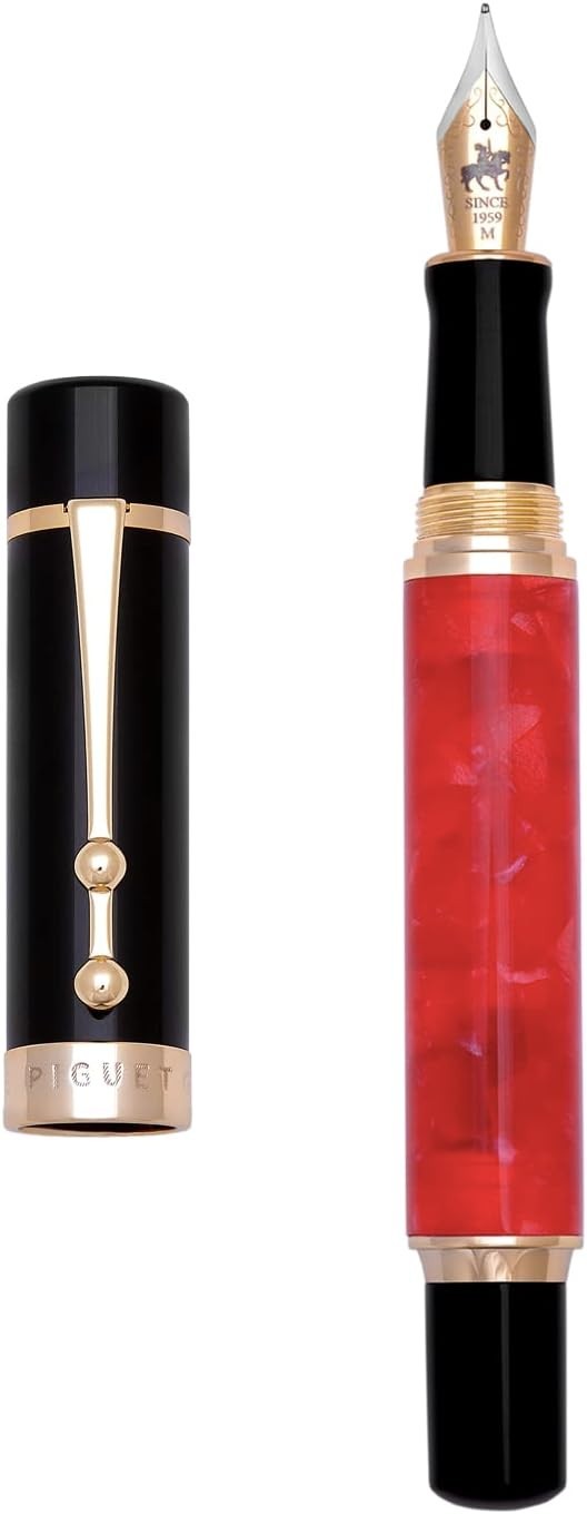 Luxury fountain Pen Rouge Set Medium Nib Smooth Writing Gift Set