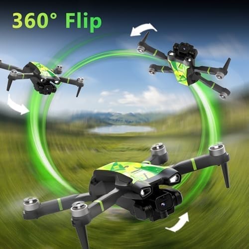 M18 Brushless 4K Dual Camera Mini Drone with Optical Flow Positioning