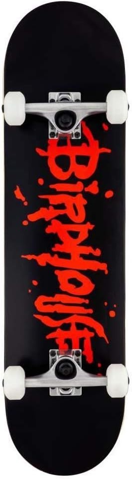 Stage 1 Blood Logo Complete Skateboard 8" Black Kid Deck