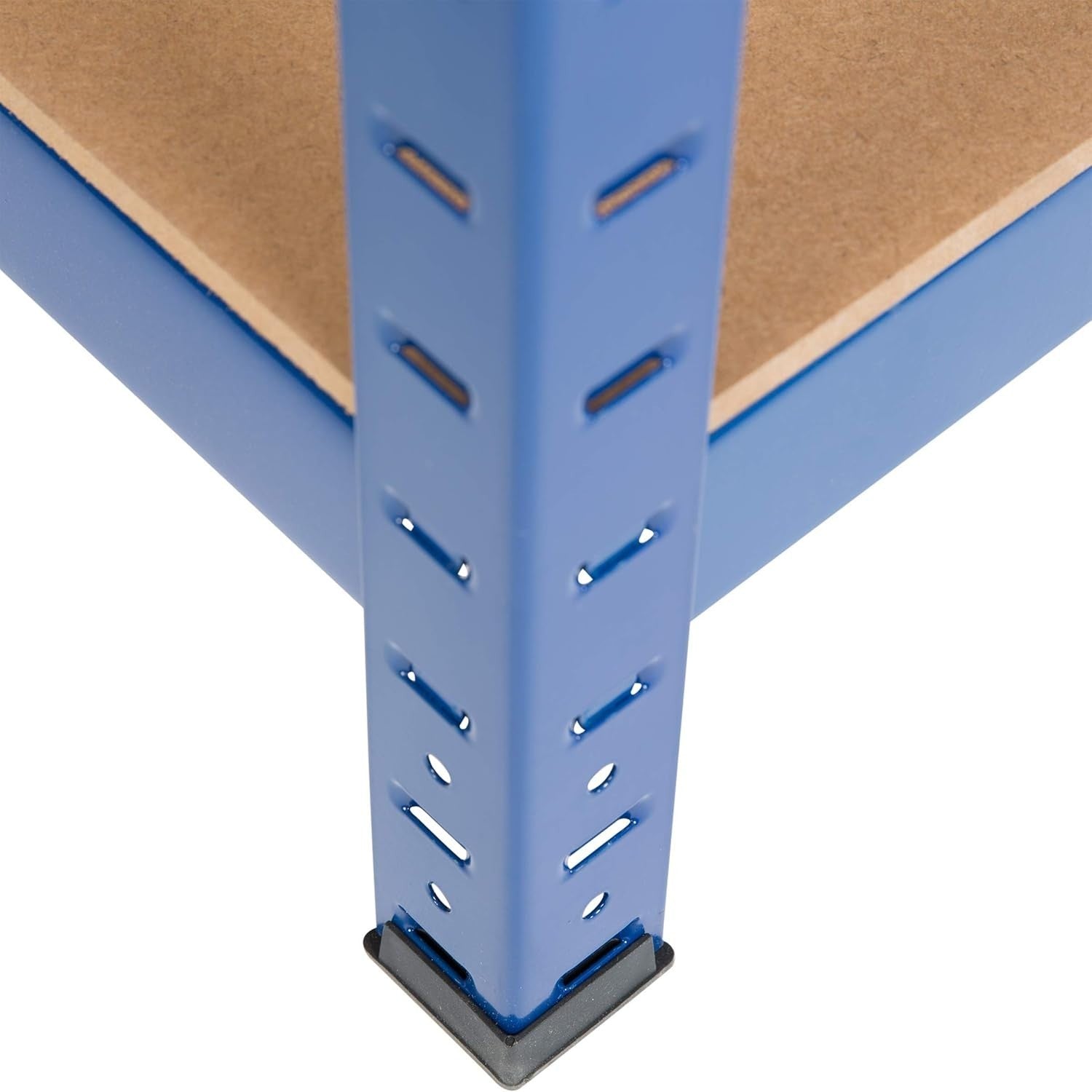 Heavy Duty Garage Workbench 300kg Steel Frame MDF Top 1200mm Wide Storage Shelf