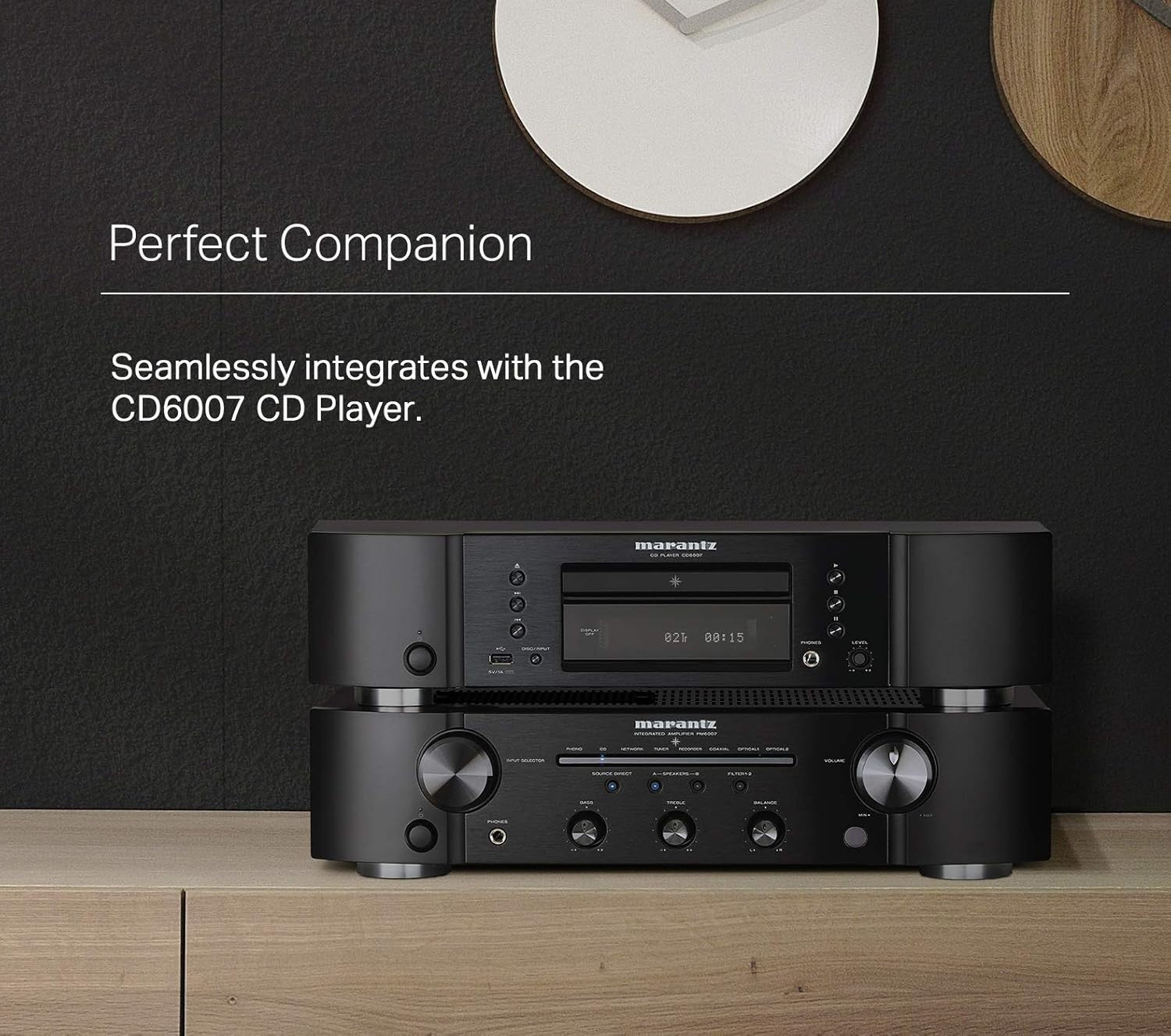 Stereo Integrated Amplifier 2x45W DAC Phono Coax Optical