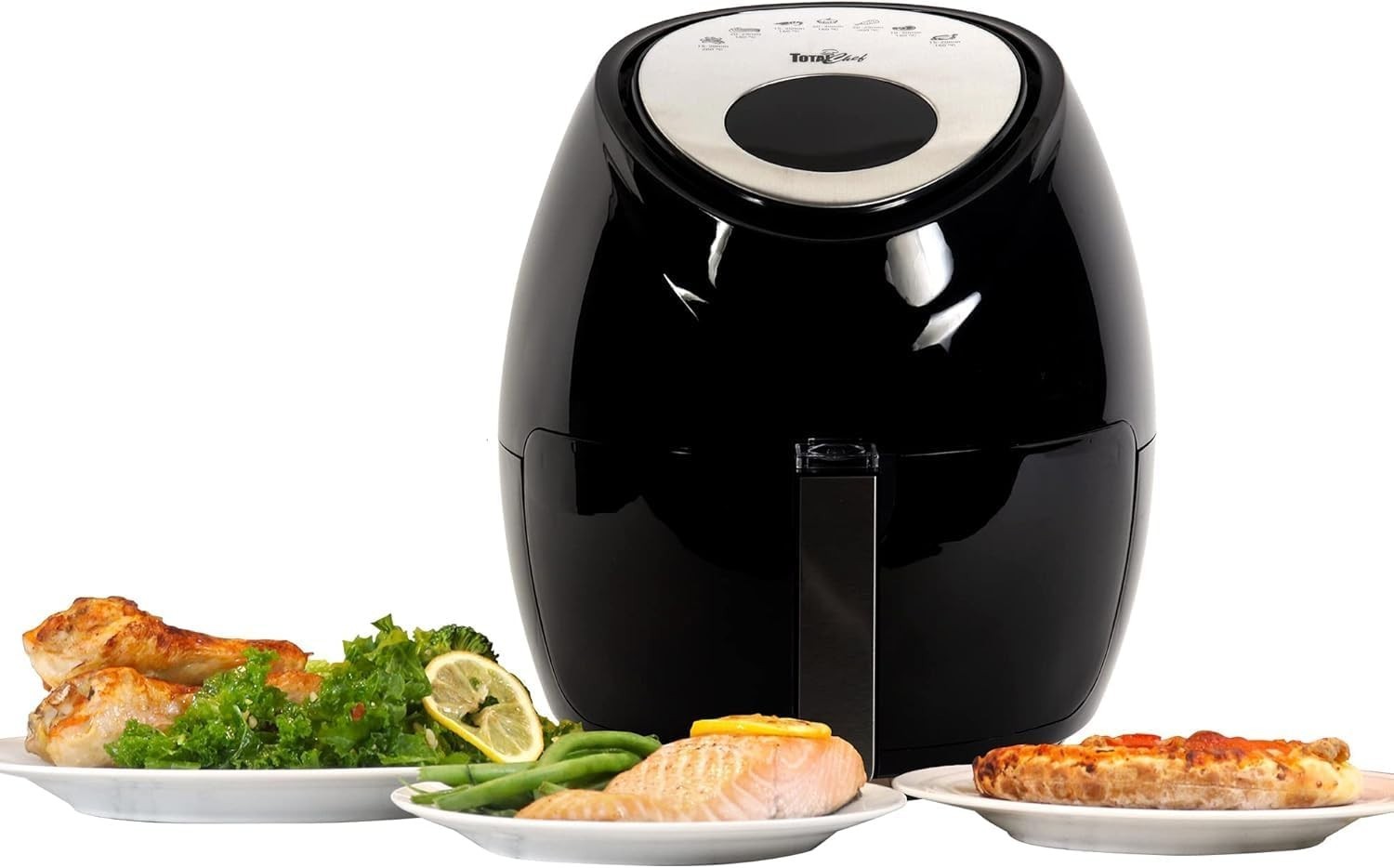 3.6L Digital Air Fryer | Compact Small Air Fryer | 7 Presets | Touchscreen