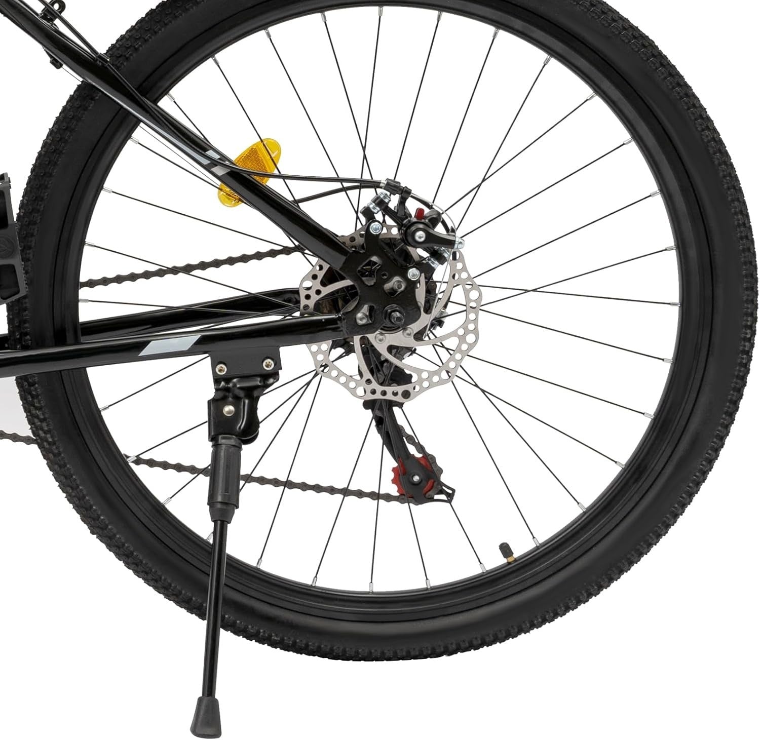 Folding 26" Mountain Bike 21-Speed MTB Disc Brakes Adult Off-Road Cycle