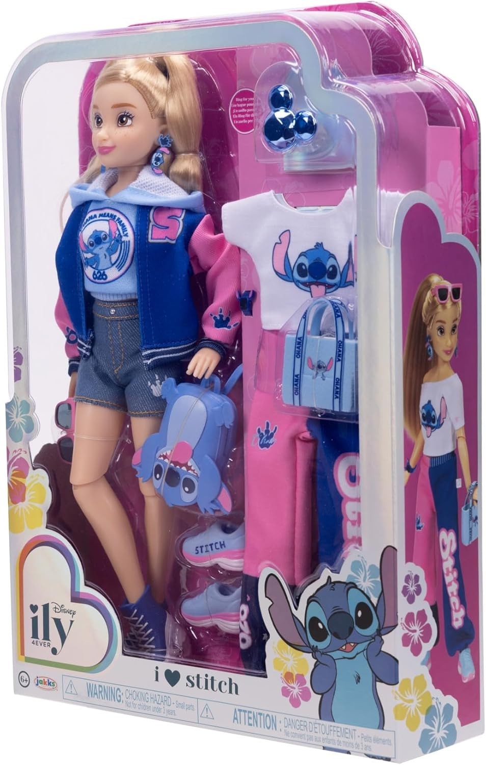 30cm Poseable Fashion Doll Varsity Jacket 2 Outfits Accessories Gift