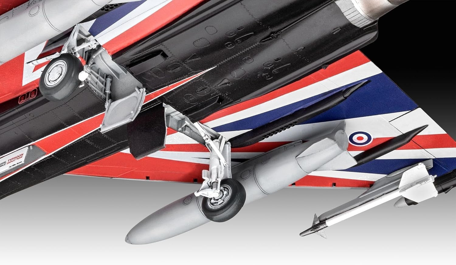 1:48 Eurofighter Jet Model Kit Military Plastic Build Unpainted Collectible